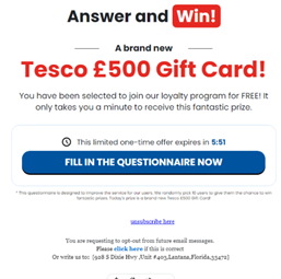 TESCO Scam