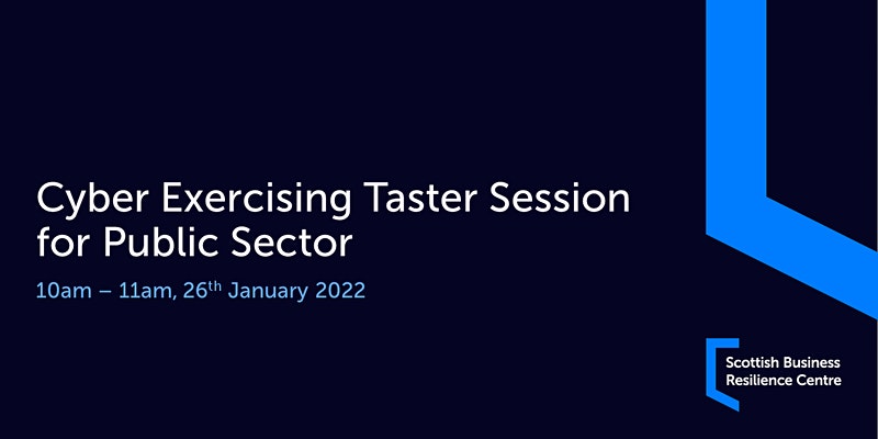 Cyber Exercising Taster Session for Public Sector, 26 January 10am