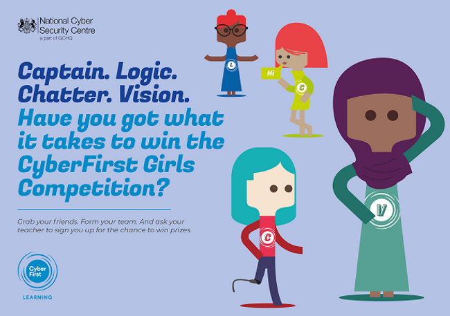 CyberFirst Girls Competition – Registration now open!