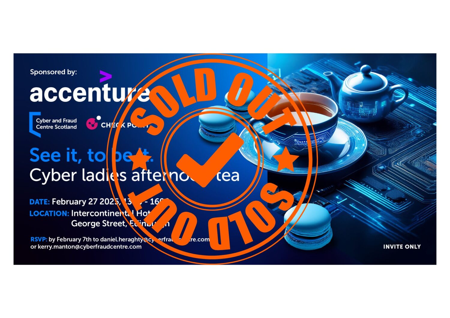 See It, To Be It – Cyber Ladies Afternoon Tea – SOLD OUT