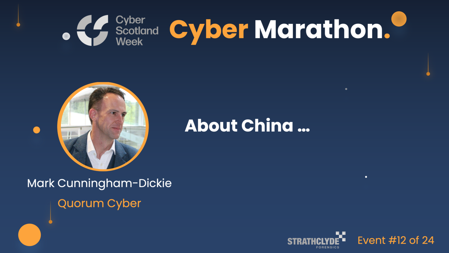 Cyber Marathon: About China …
