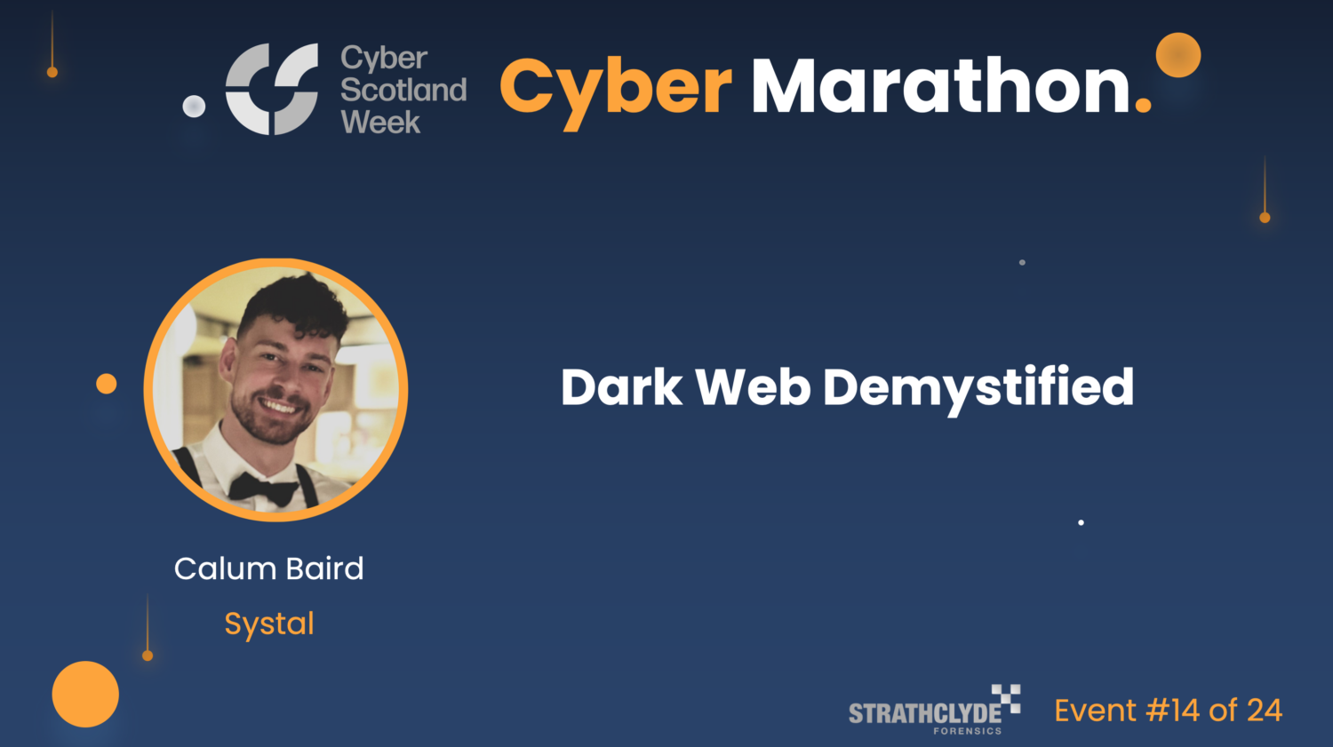 Cyber Marathon: Dark Web Demystified