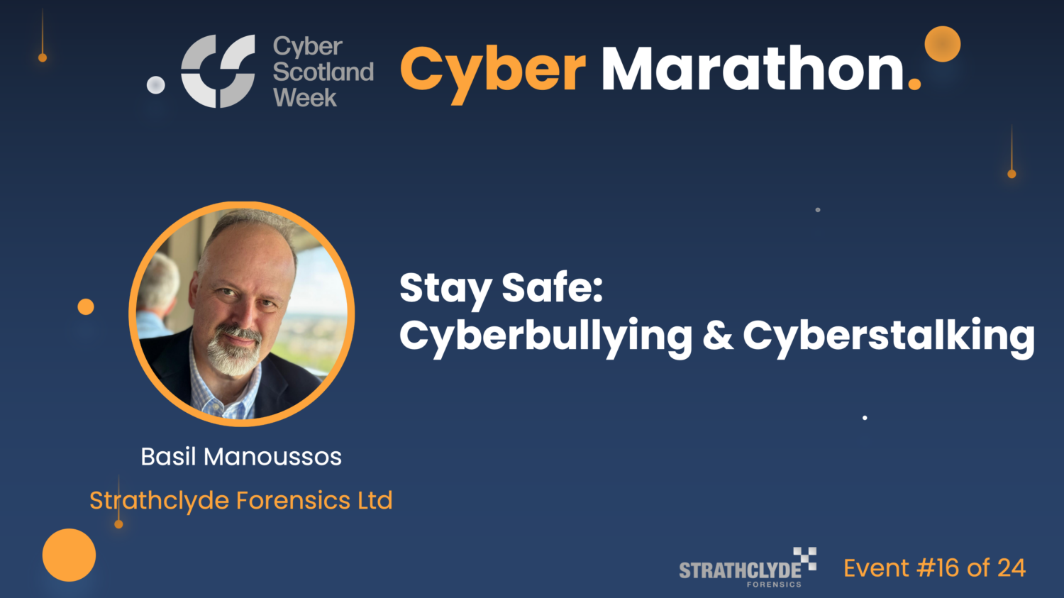 Cyber Marathon: Cyber Bullying & Cyber Stalking