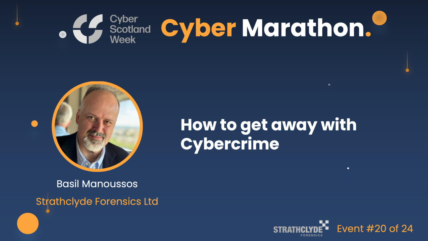 Cyber Marathon: How to get away with Cybercrime