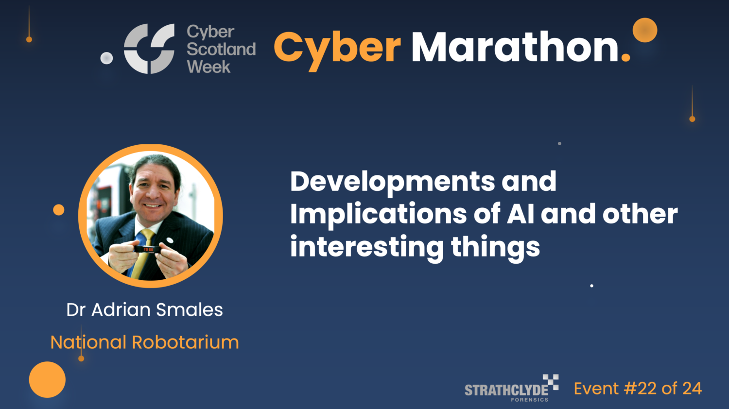 Cyber Marathon: Developments and Implications of AI and other interesting things