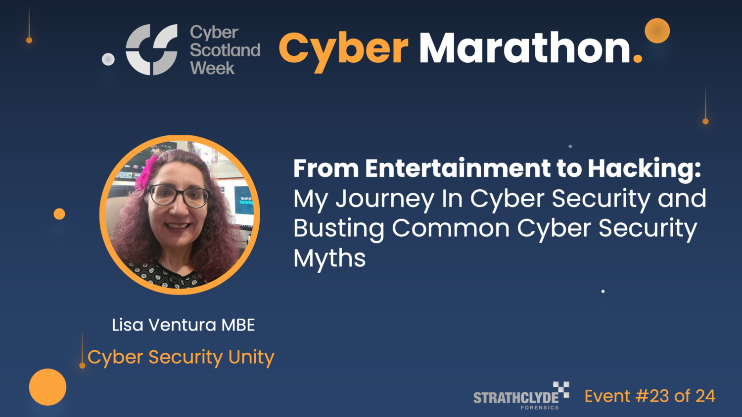 Cyber Marathon: From Entertainment to Hacking: My Journey In Cyber Security and Busting Common Cyber Security Myths