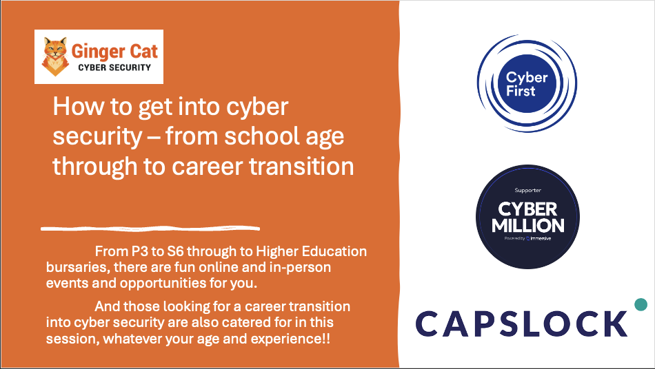 How to get into cyber security – from school age to career transition