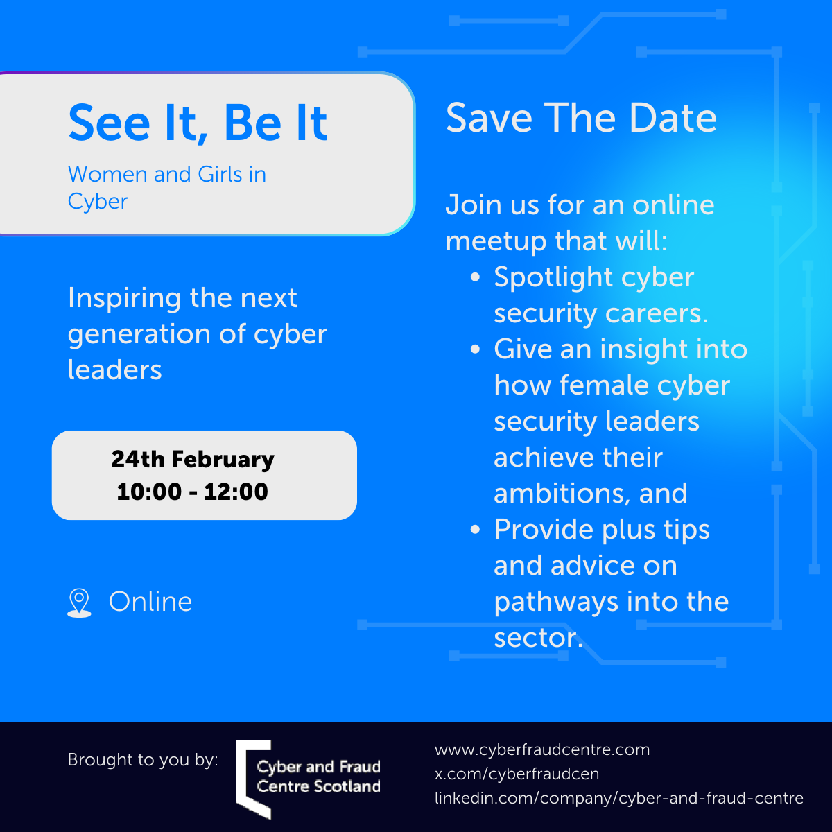 See It Be It – Spotlight on Female Cyber Security Leaders