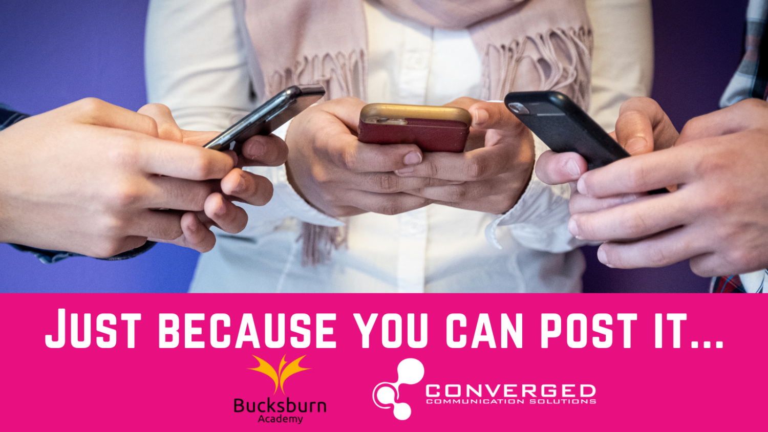 Just Because You Can Post – Building Digital Resilience for Young People